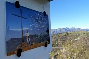 MONTE CORNO (1030 m) e PIZZO RABBIOSO (1151 m) da Salvarizza di San Pellegrino Terme (923 m) il 14 novembre 2017 - FOTOGALLERY
